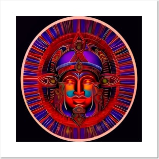 New World Gods (30) - Mesoamerican Inspired Psychedelic Art Posters and Art